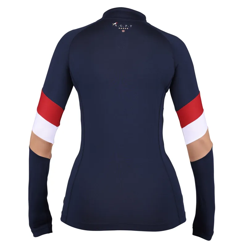 Aubrion Team Winter Base Layer - Navy-3